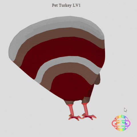 TurkeyBird3dColoredADOS.gif